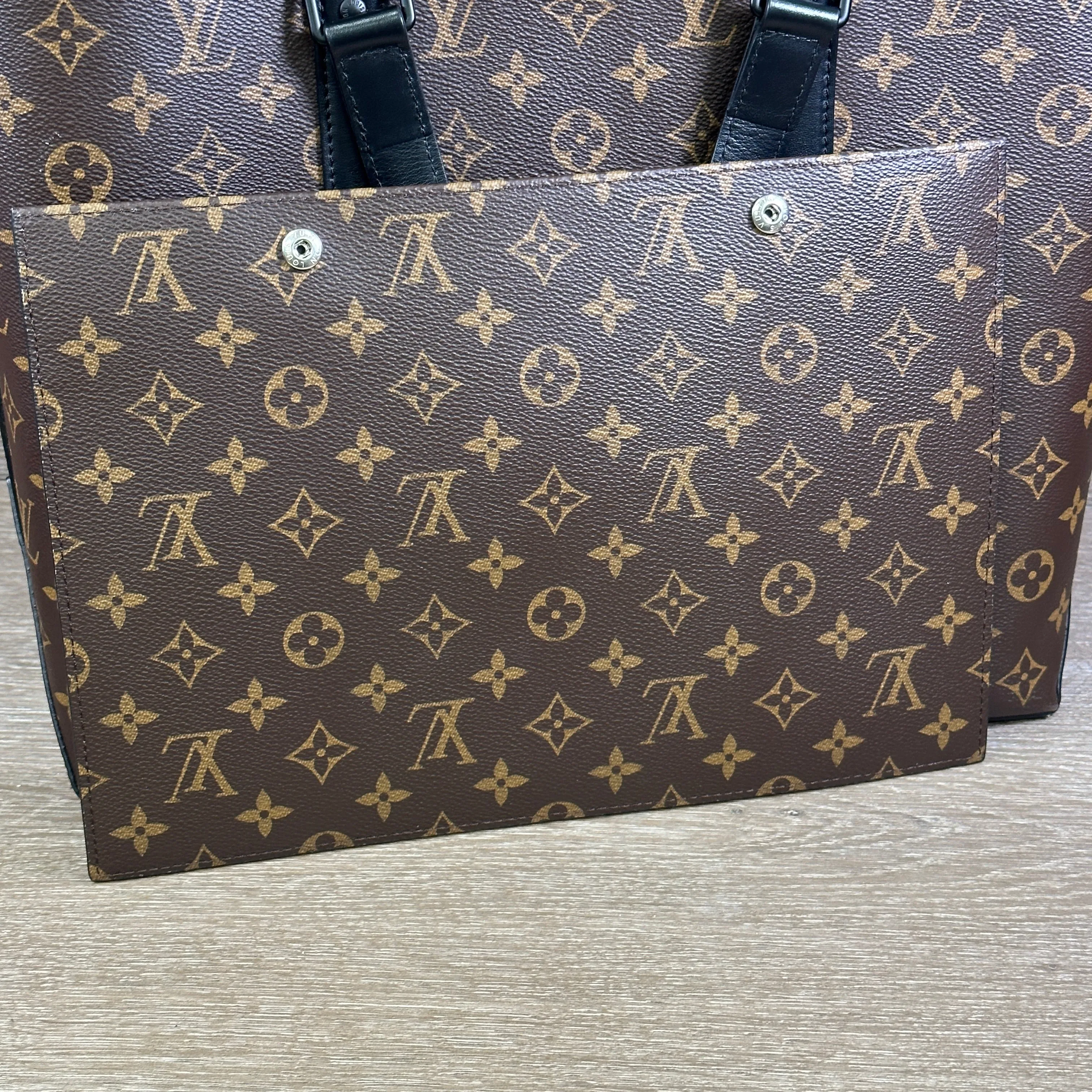 Louis Vuitton Monogram Macassar Weekend Tote PM