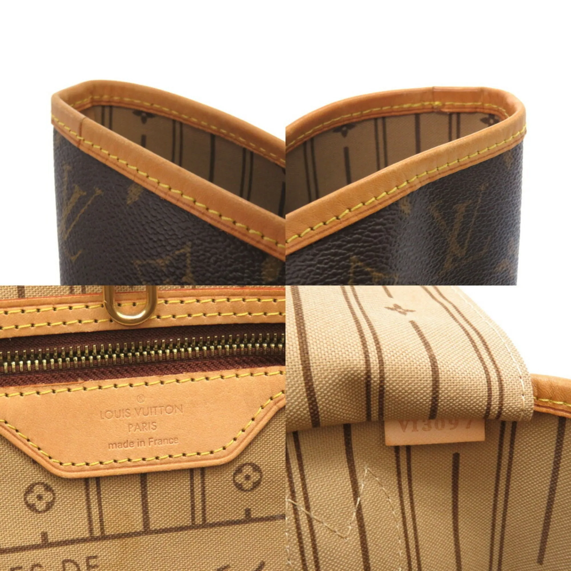 Louis Vuitton Monogram Neverfull MM M40156 Tote Bag 0099 LOUIS VUITTON