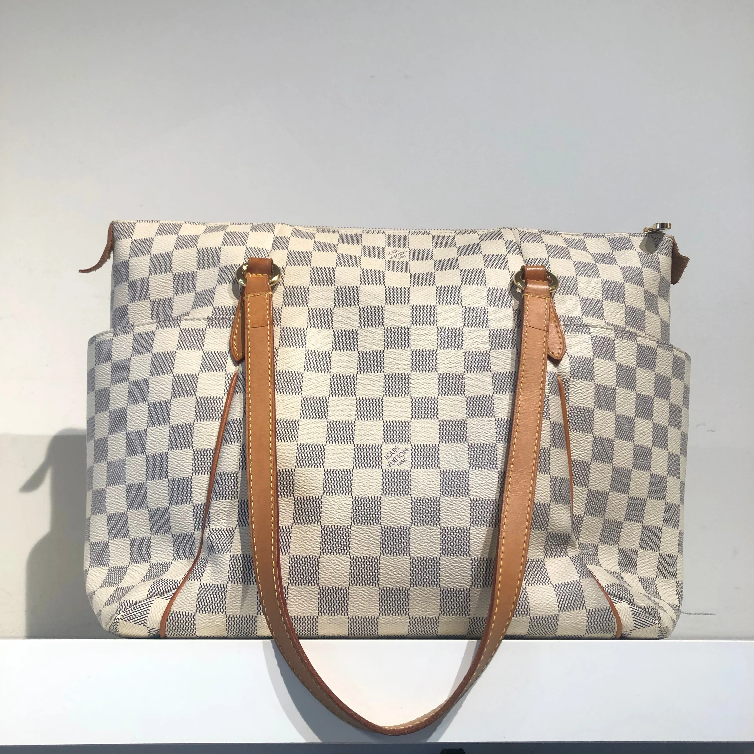 Louis Vuitton Totally GM Azure Damier Azur