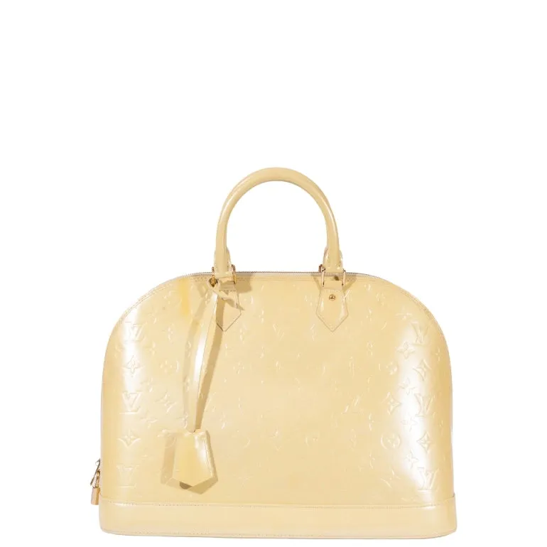 Louis Vuitton Vernis Alma MM Tote