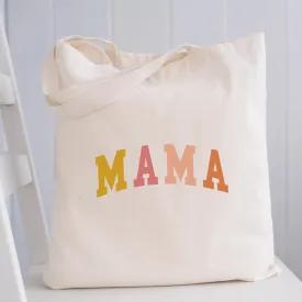 Mama Canvas Tote Bag For Mom Mother'S Day Gift Market Bag