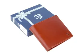 MENS LEATHER WALLET 94920 (Brown)