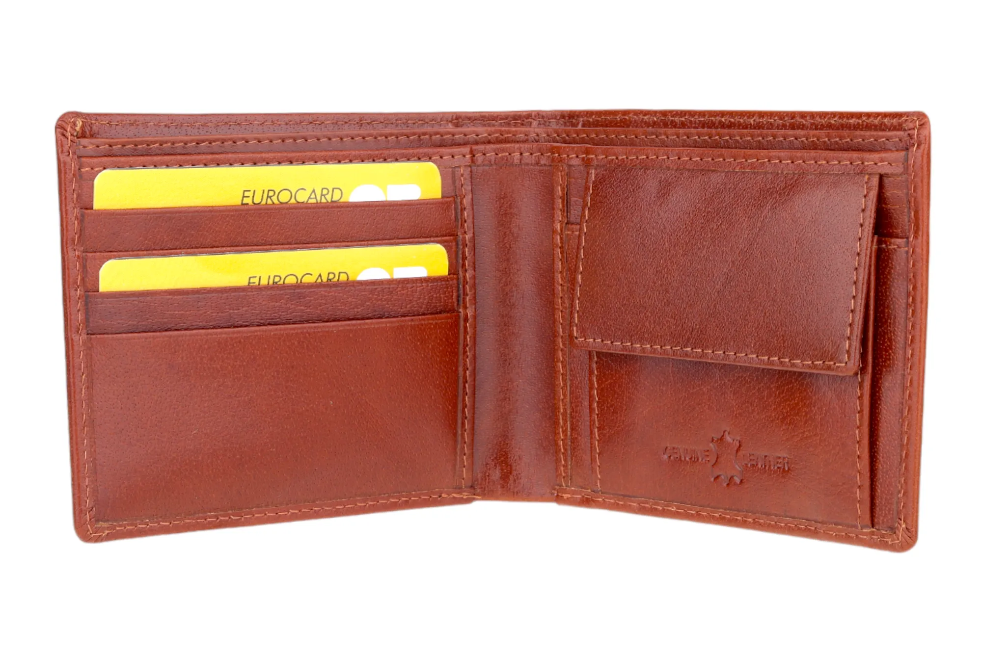 MENS LEATHER WALLET 94920 (Brown)