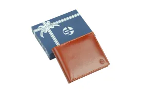 MENS LEATHER WALLET 94921 (Brown)