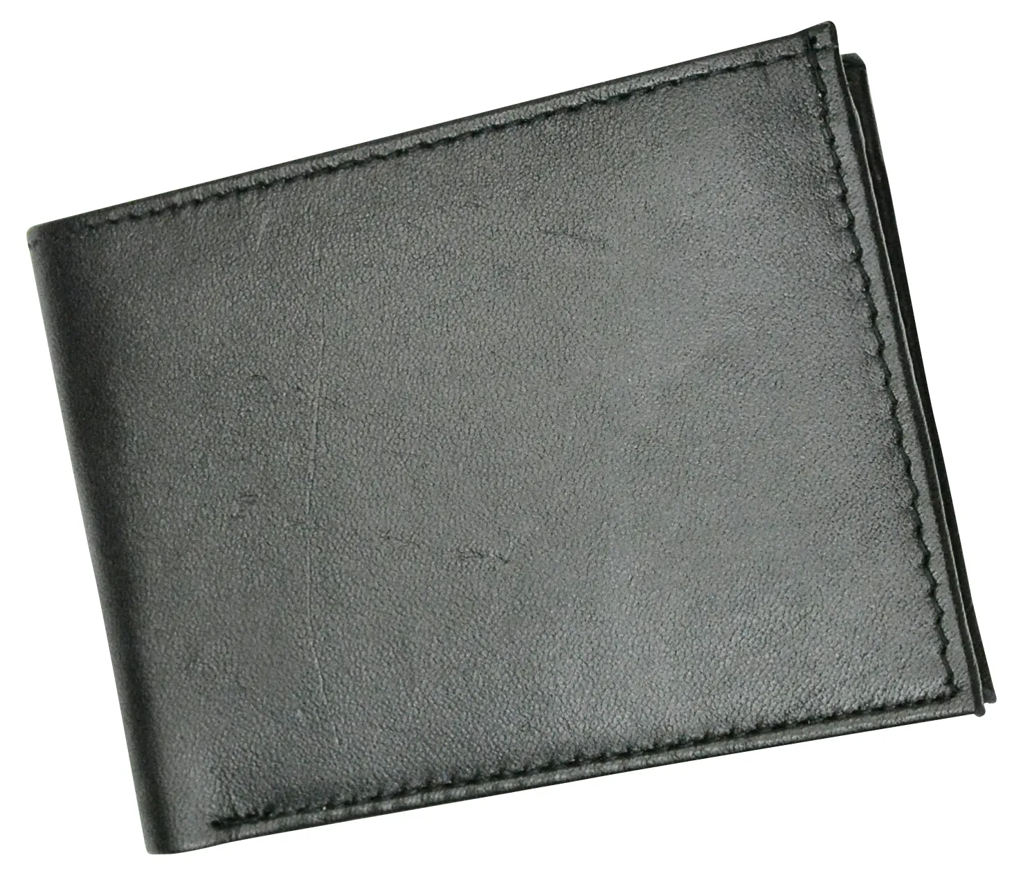 New Genuine Leather Wallets For Men Slim Minimalist Bifold Wallet RFID Blocking
