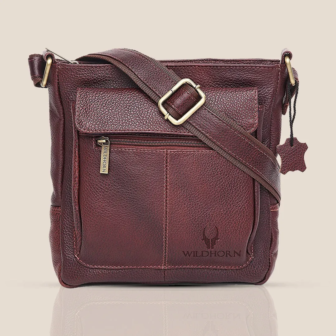 OAKLAND Leather Sling Bag for Men