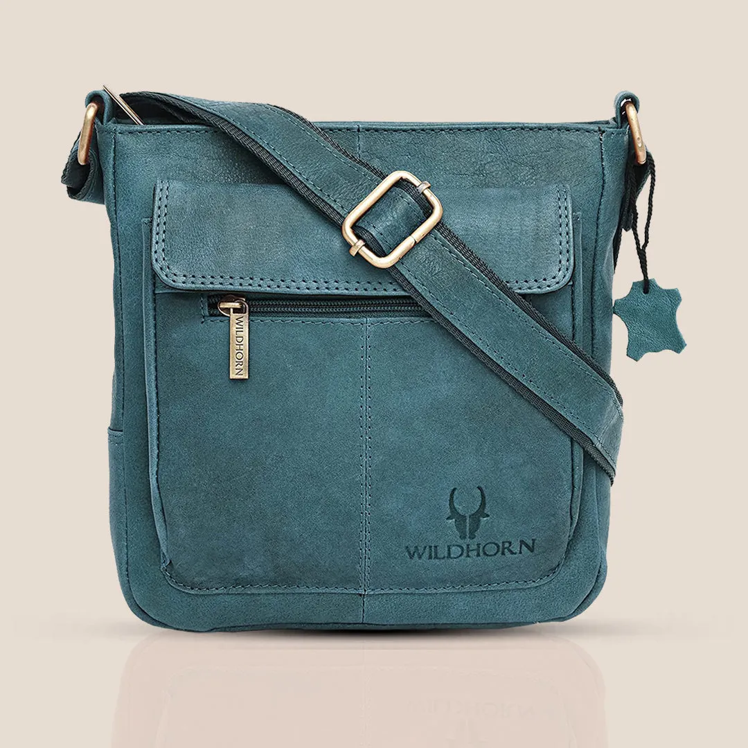 OAKLAND Leather Sling Bag for Men