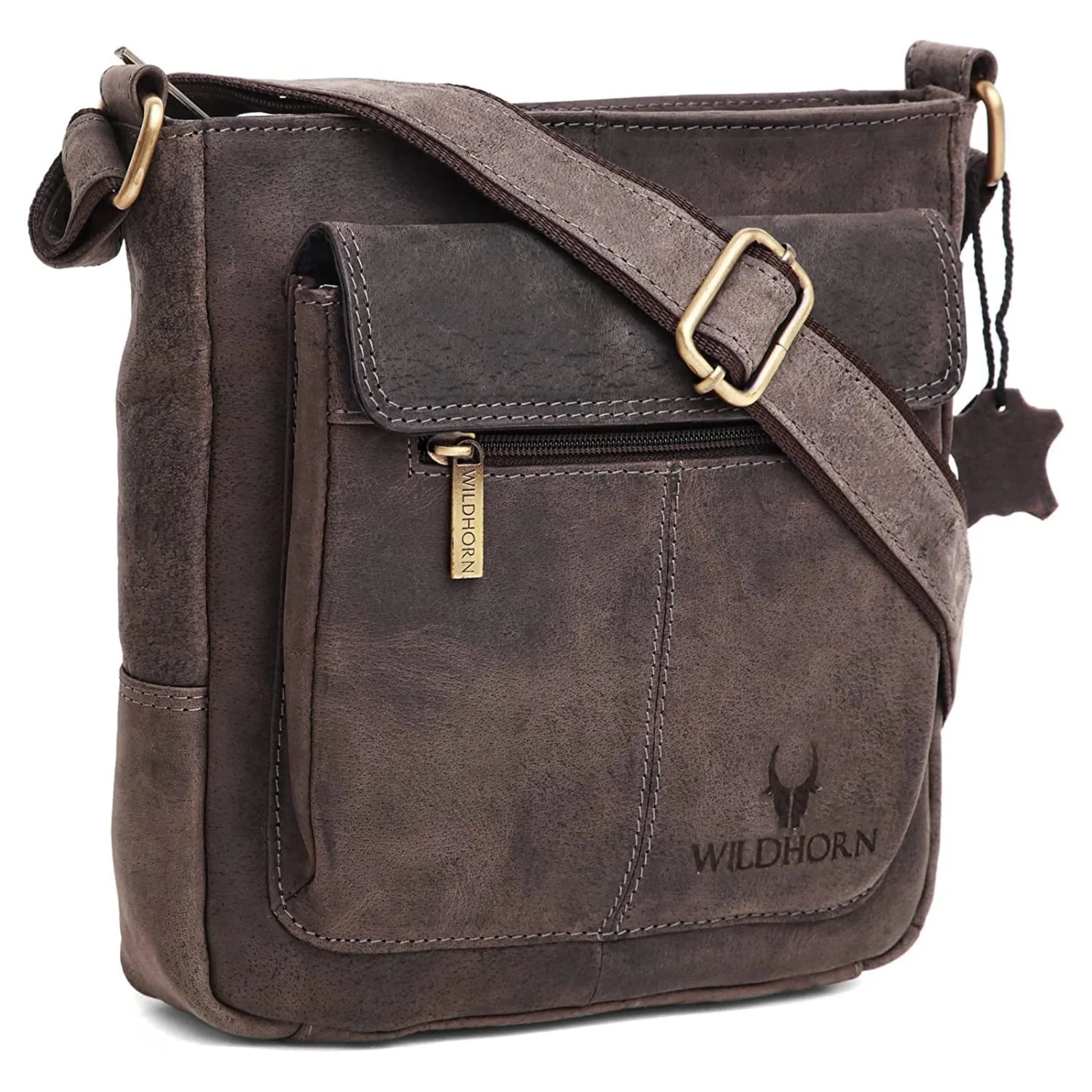 OAKLAND Leather Sling Bag for Men
