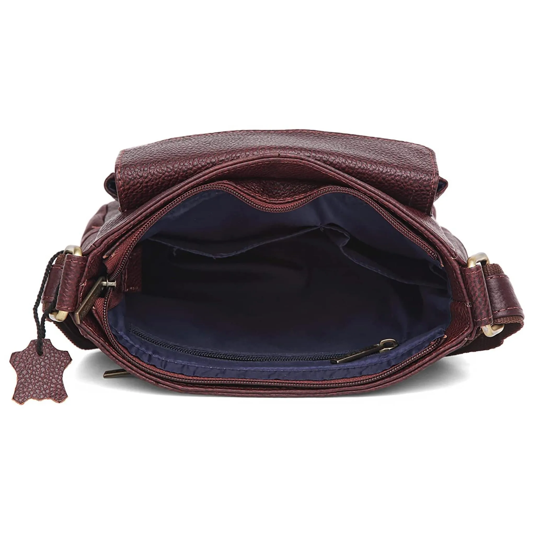 OAKLAND Leather Sling Bag for Men