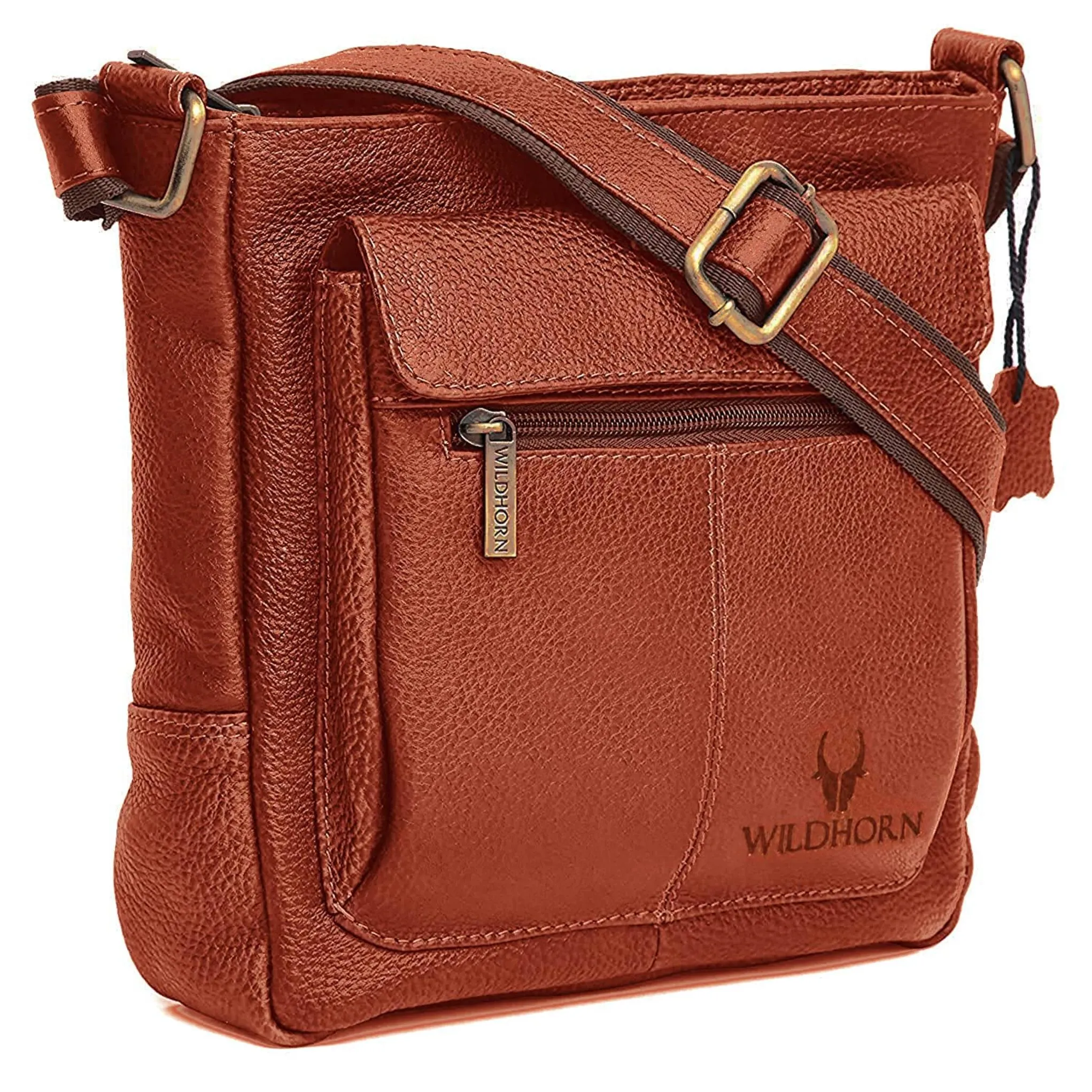 OAKLAND Leather Sling Bag for Men