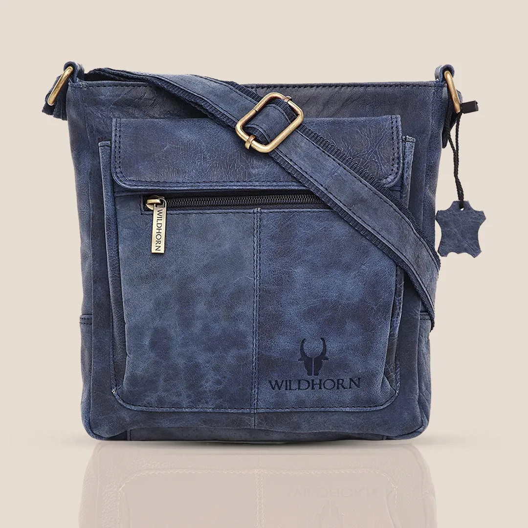 OAKLAND Leather Sling Bag for Men