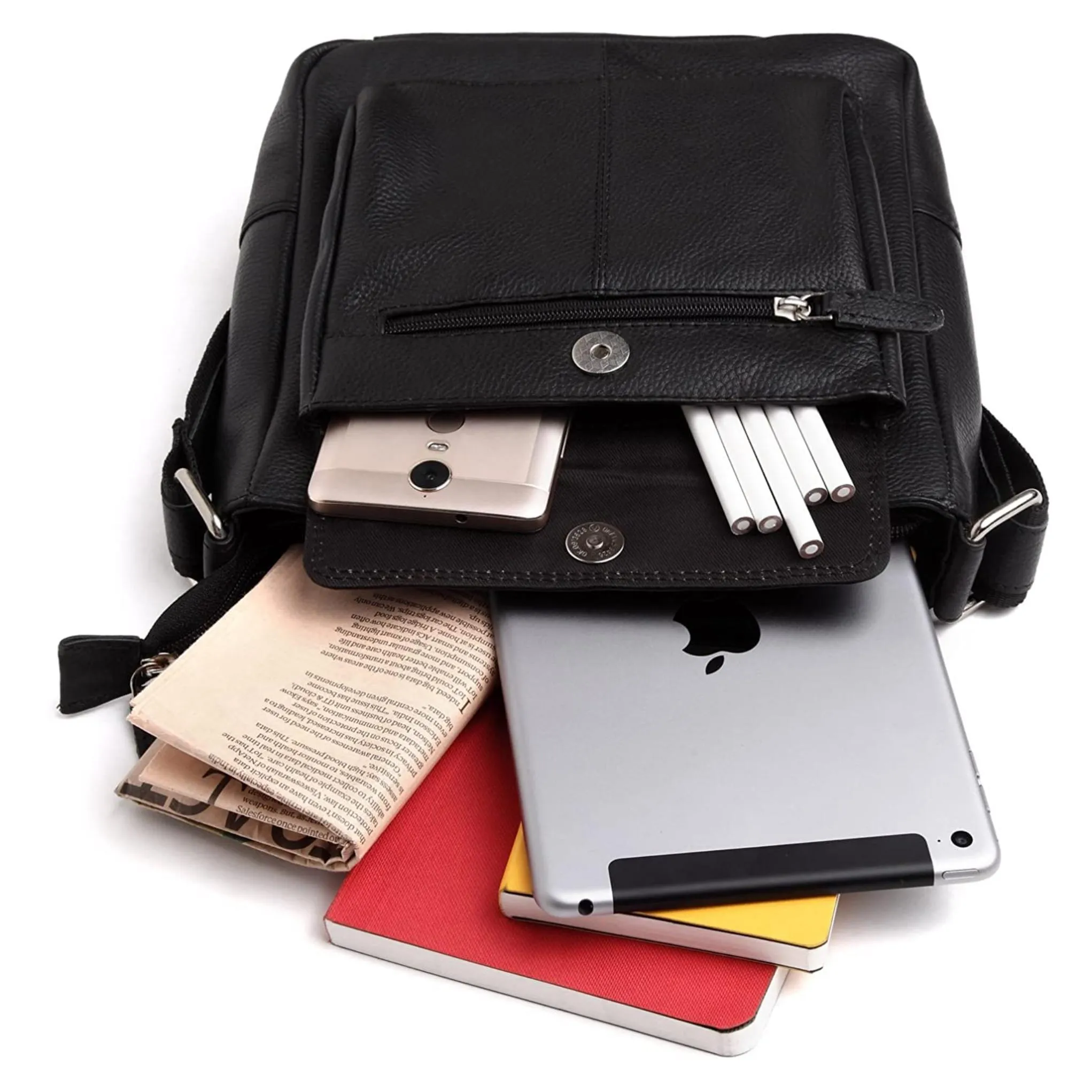 OAKLAND Leather Sling Bag for Men
