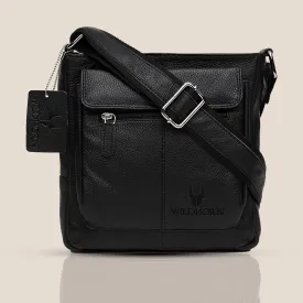 OAKLAND Leather Sling Bag for Men