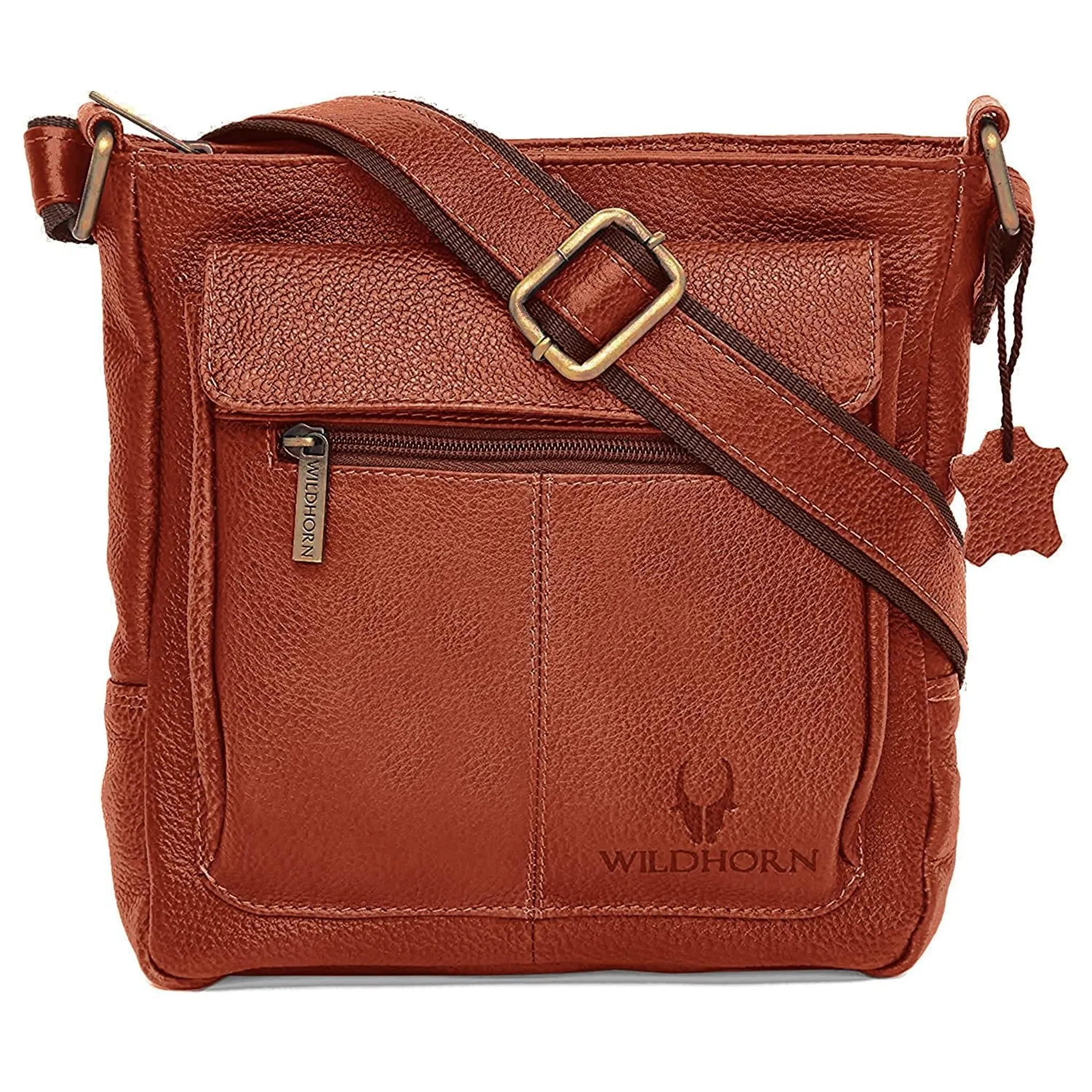 OAKLAND Leather Sling Bag for Men