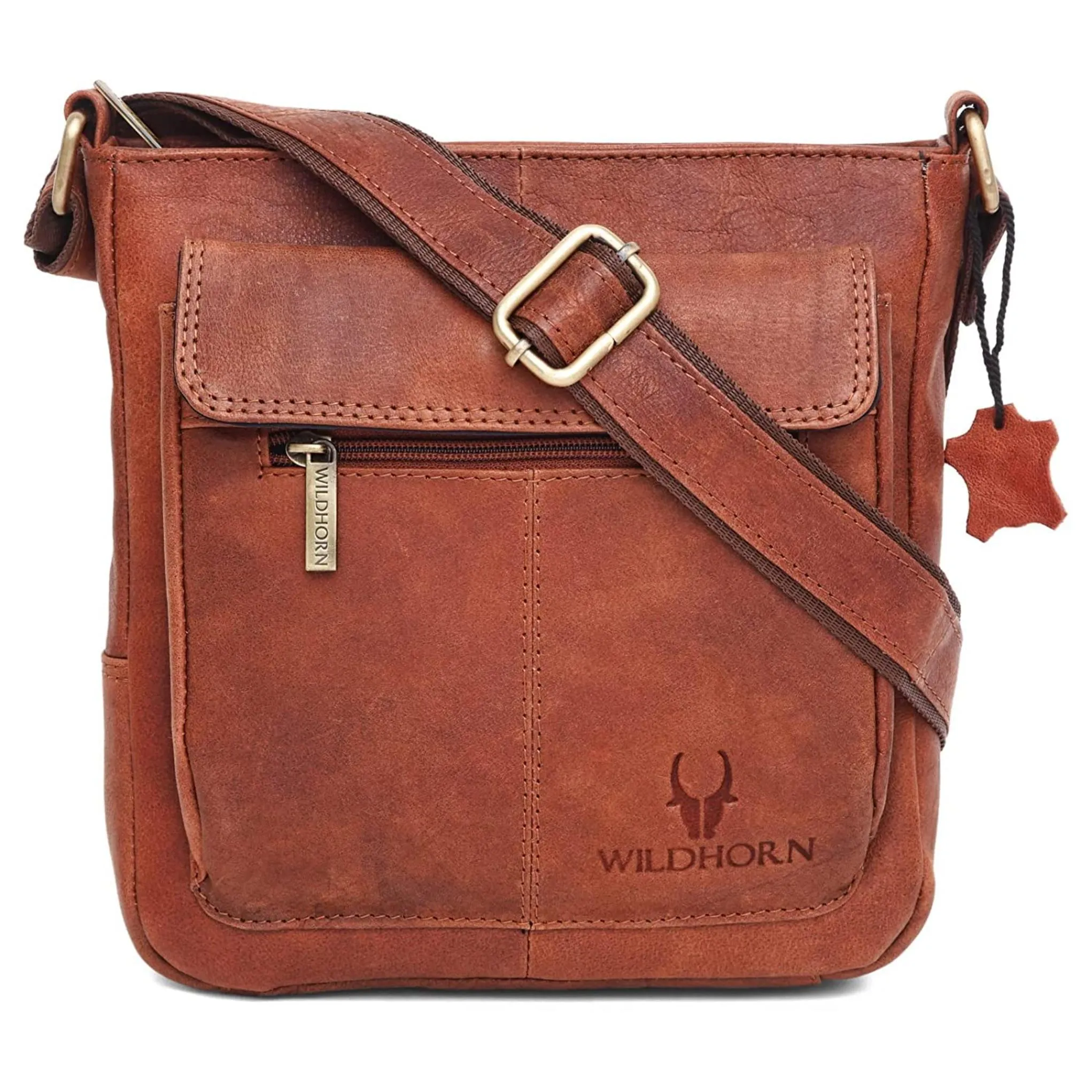 OAKLAND Leather Sling Bag for Men