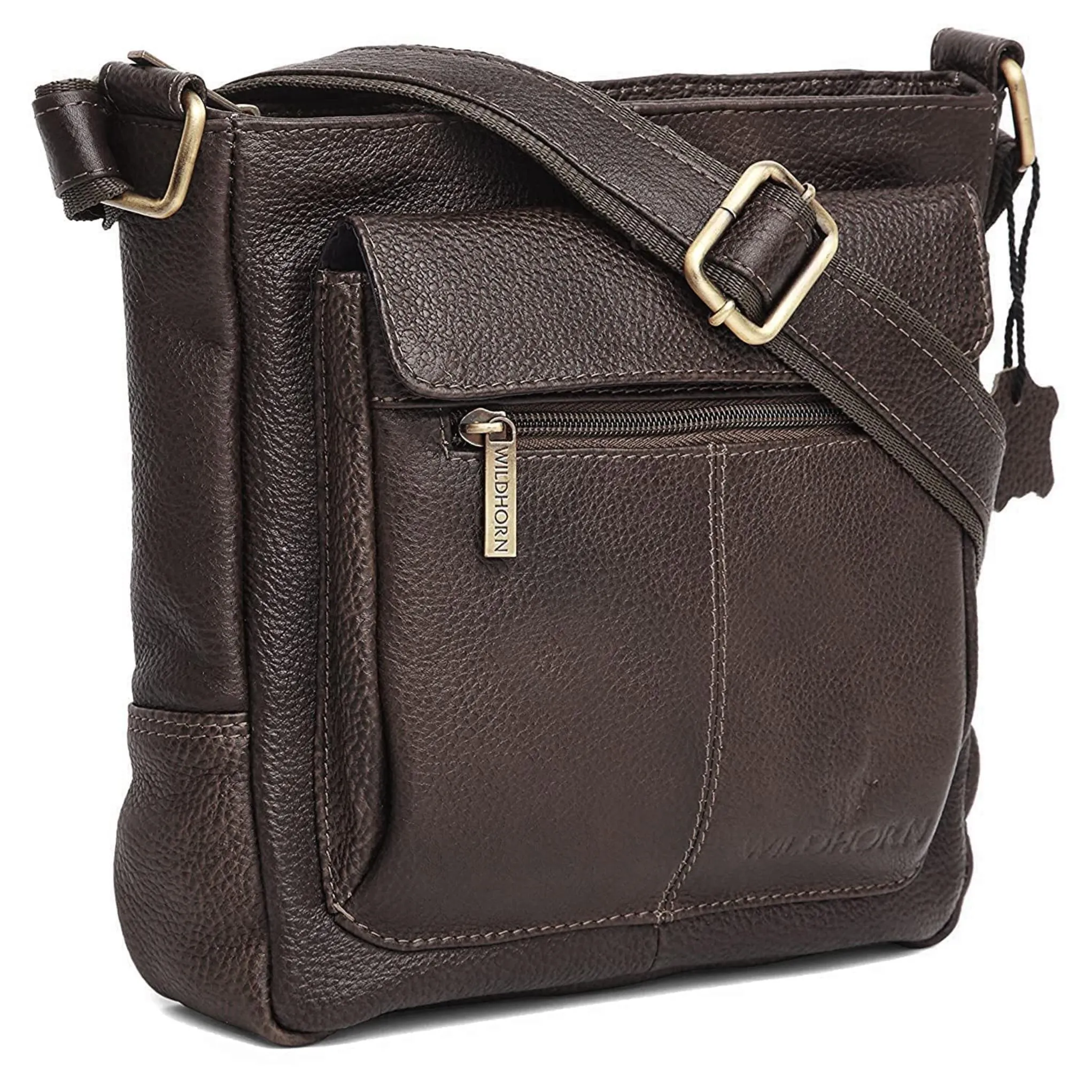 OAKLAND Leather Sling Bag for Men