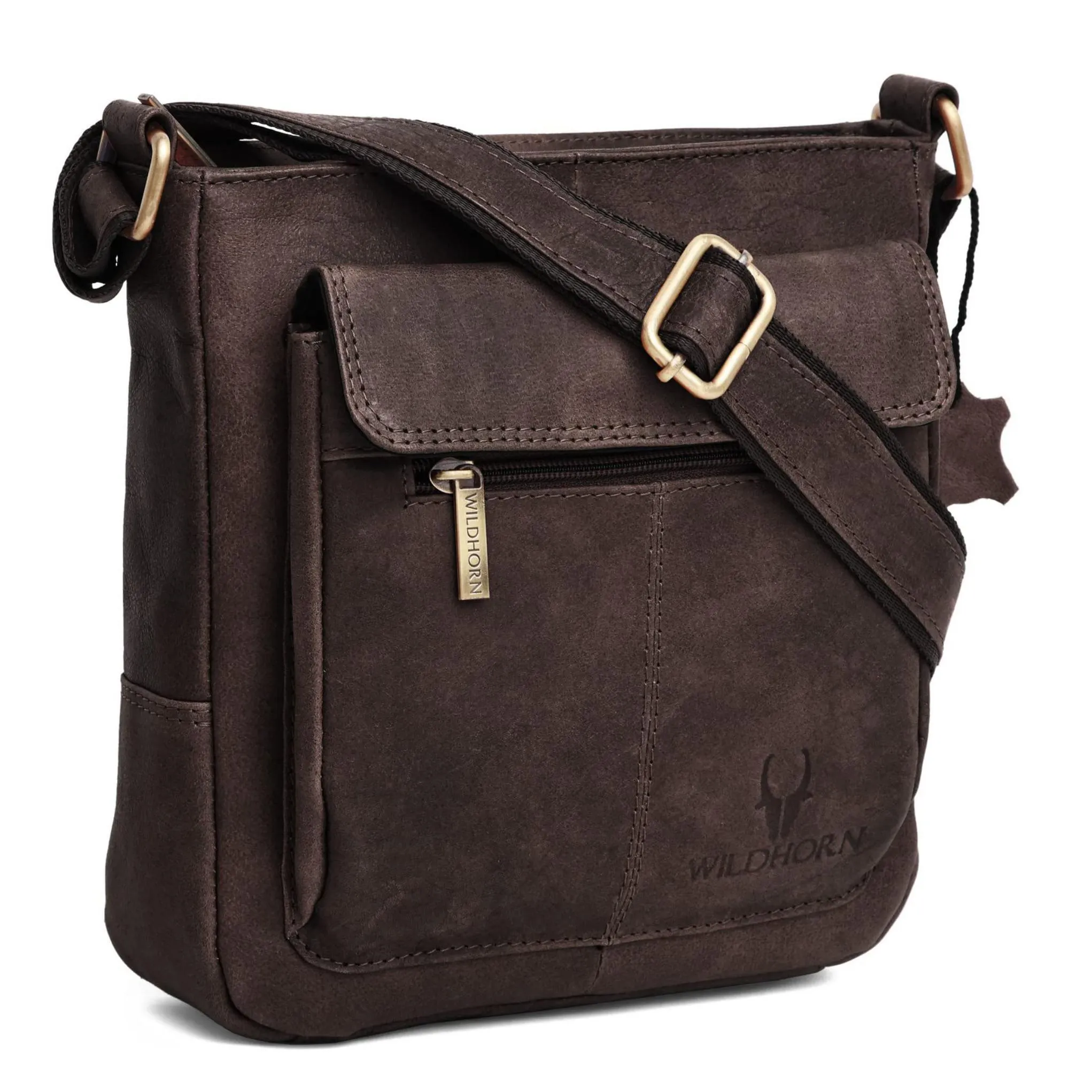 OAKLAND Leather Sling Bag for Men