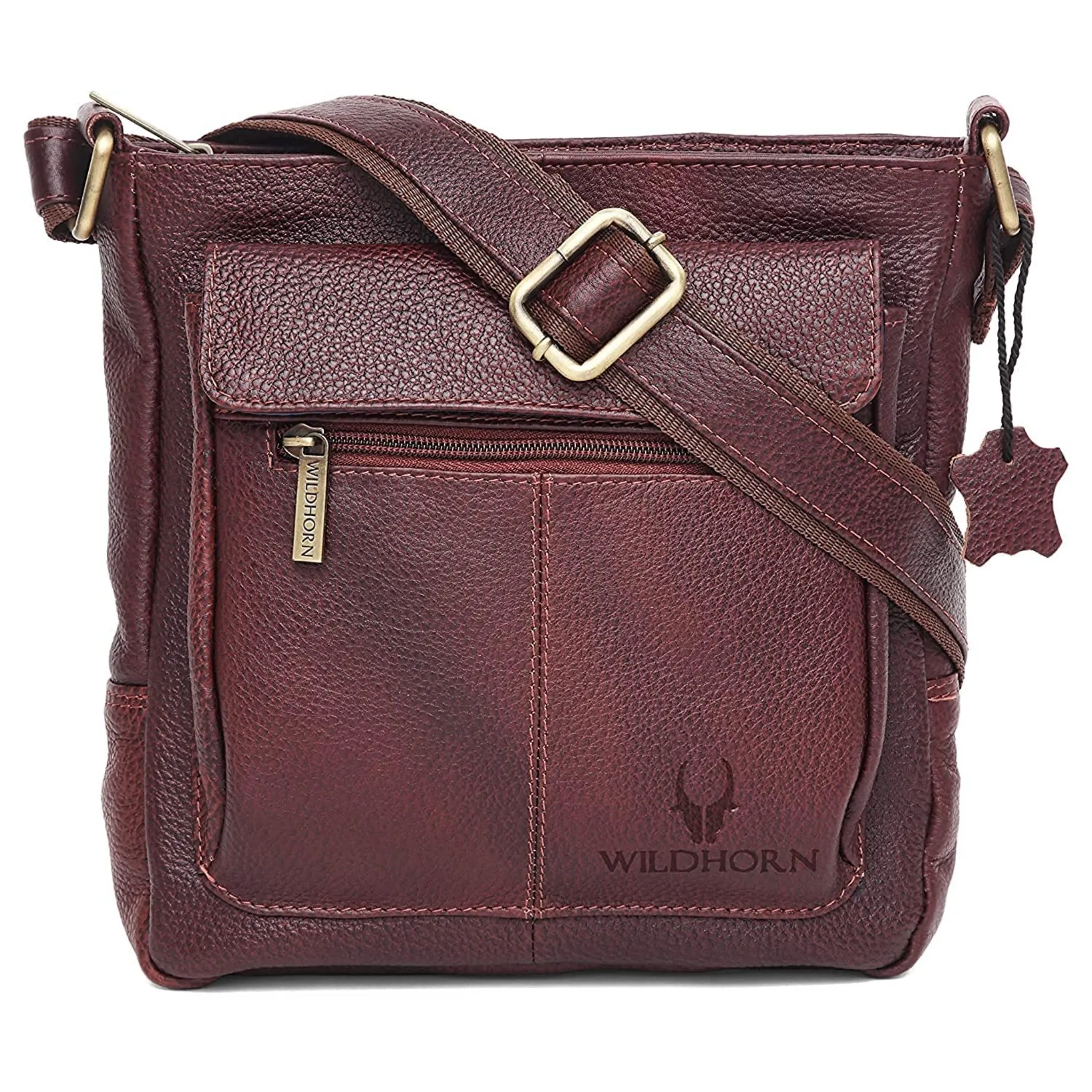 OAKLAND Leather Sling Bag for Men