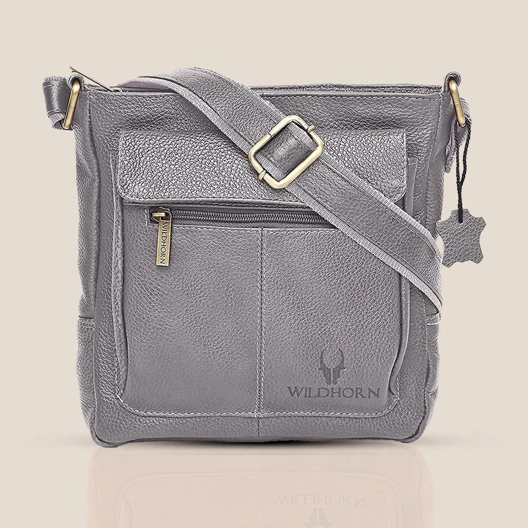 OAKLAND Leather Sling Bag for Men