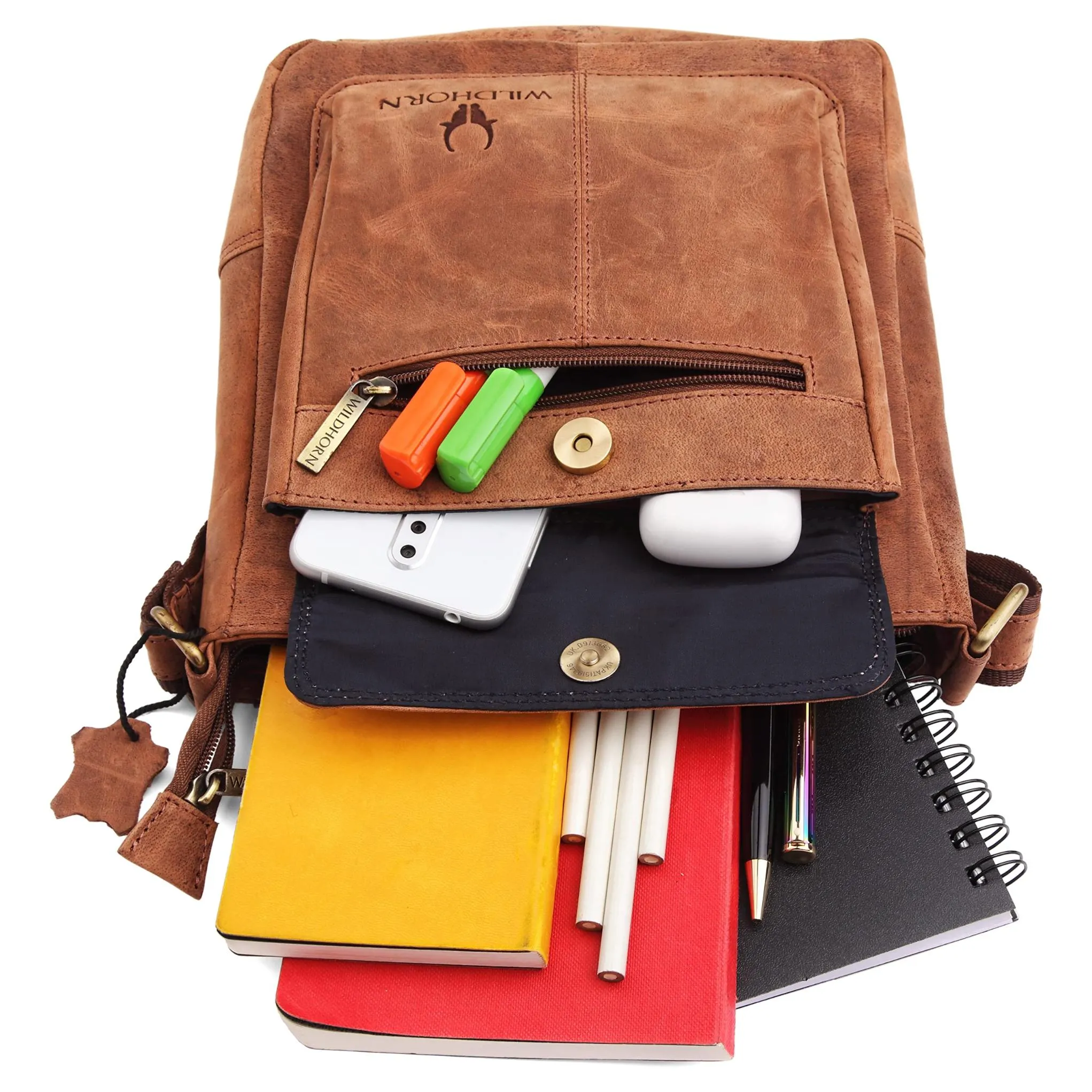 OAKLAND Leather Sling Bag for Men