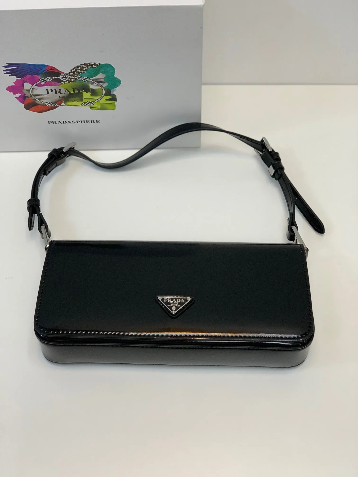PD159 Brushed Leather Femme Bag / 10.2x4.7x1.9inch