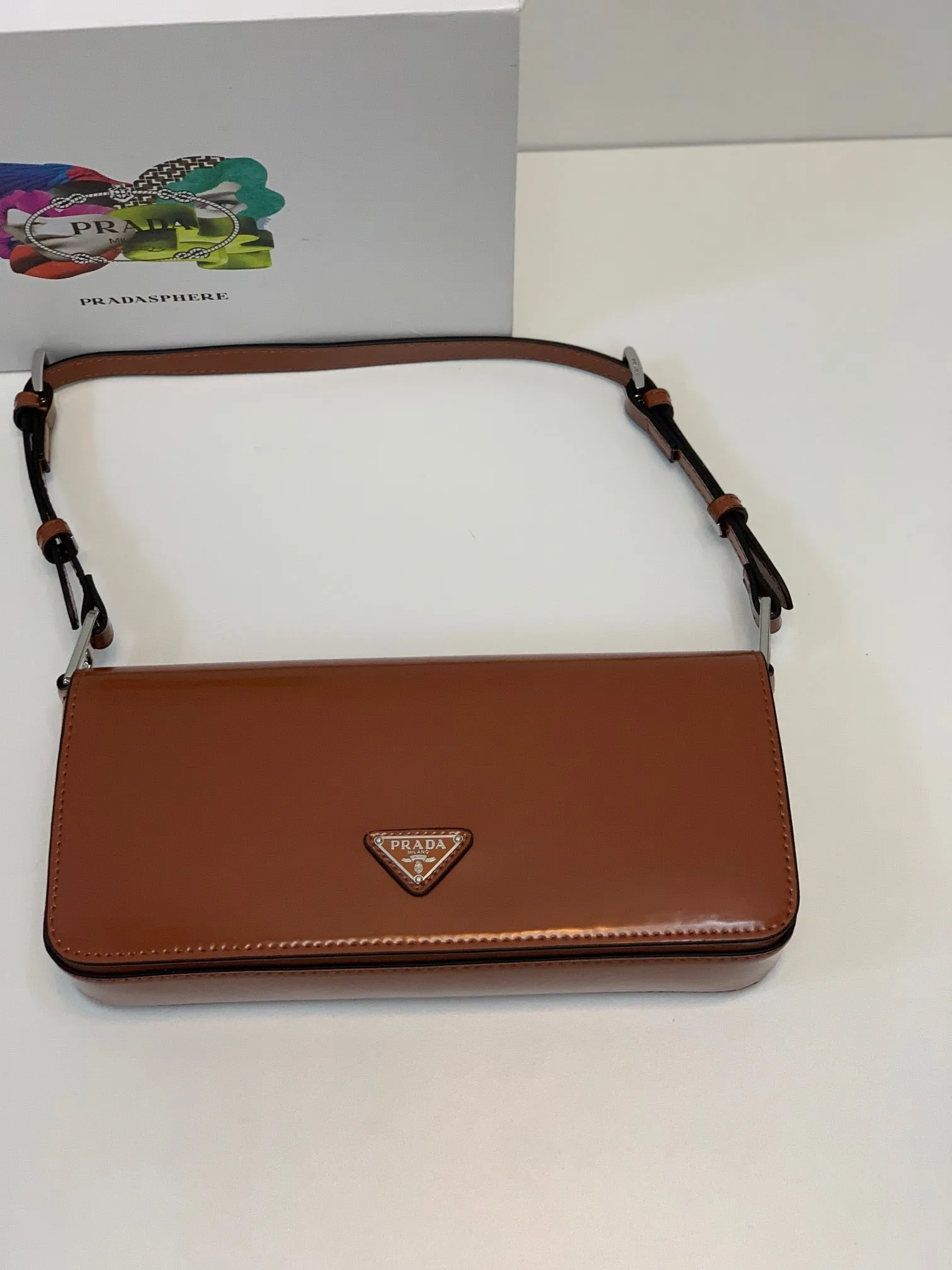 PD160 Brushed Leather Femme Bag / 10.2x4.7x1.9inch