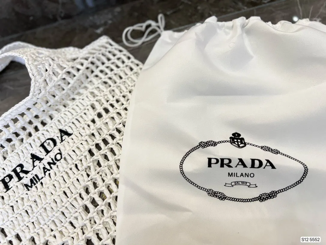 PD197 Raffia Tote Bag / 15.7x15.7inch