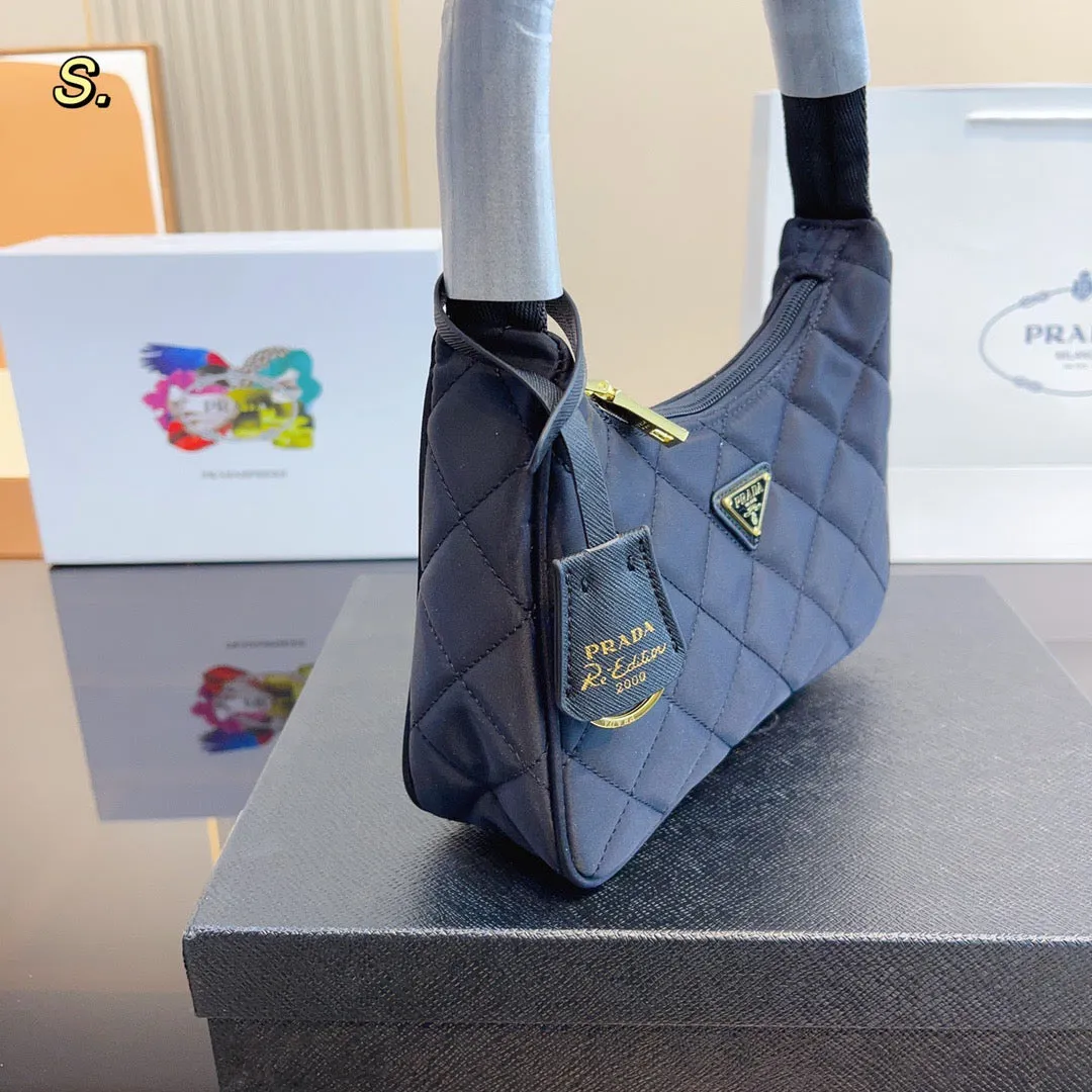 PD199 Re-Nylon Prada Re-Edition 2000 mini-bag/ 8.6x2.4x6.3inch