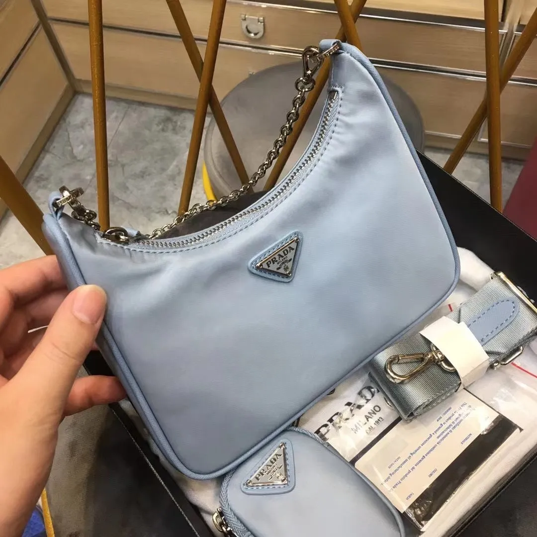 PD234  Prada Re-Edition 2005 Re-Nylon bag / 8.6x7.1x2.3inch
