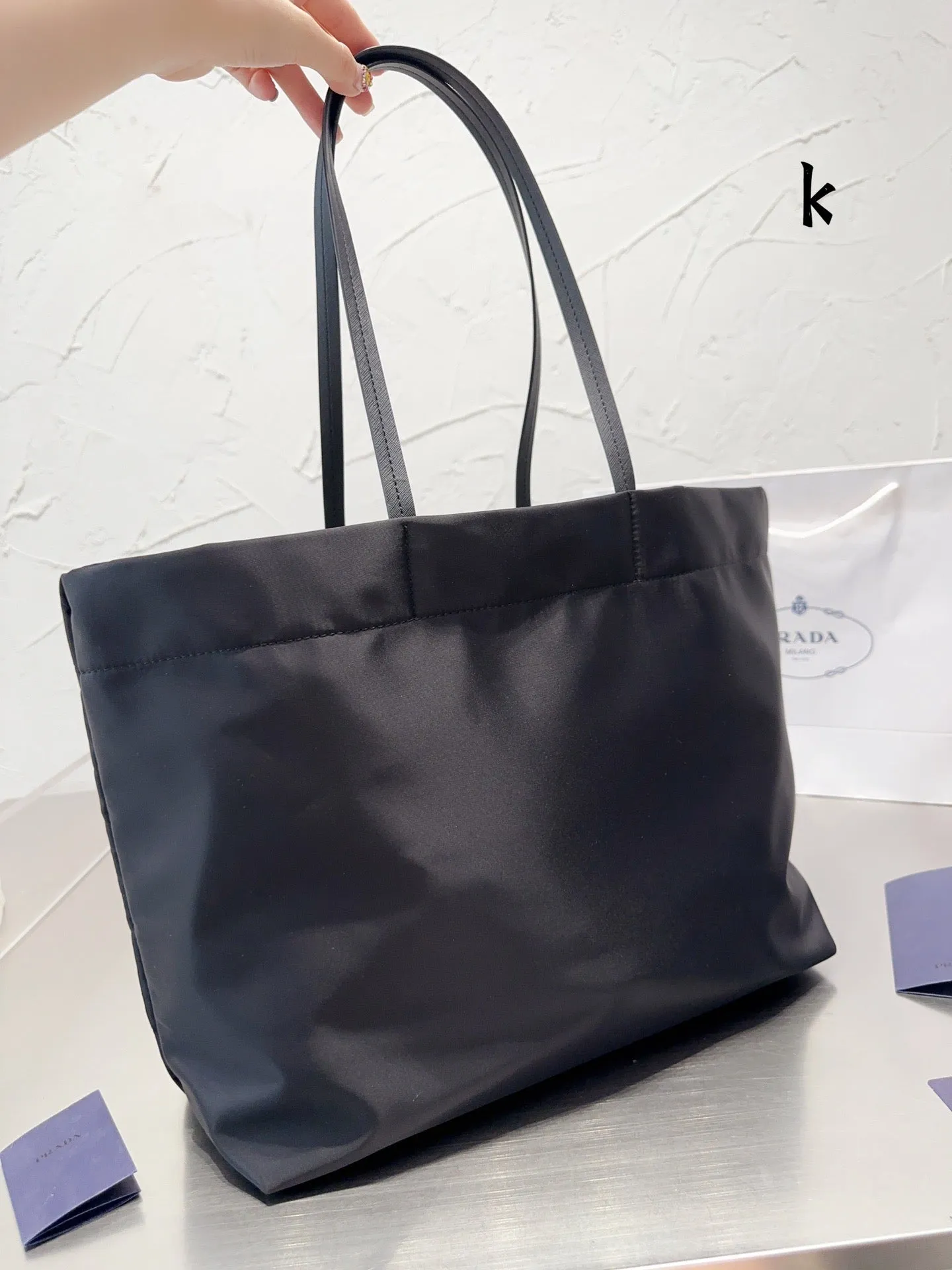 PD242 Re-Nylon Tote Bag / 15x12.6x5.9inch