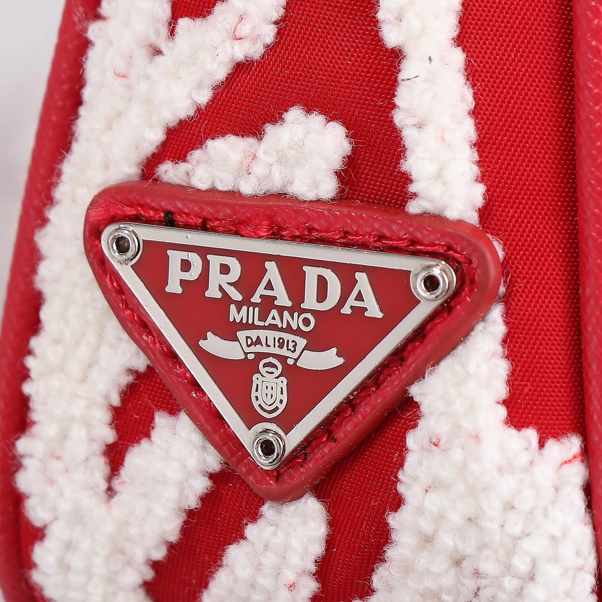 PD265 Prada Re-Edition Wool Mini-bag / 8.6x7x2.3inch
