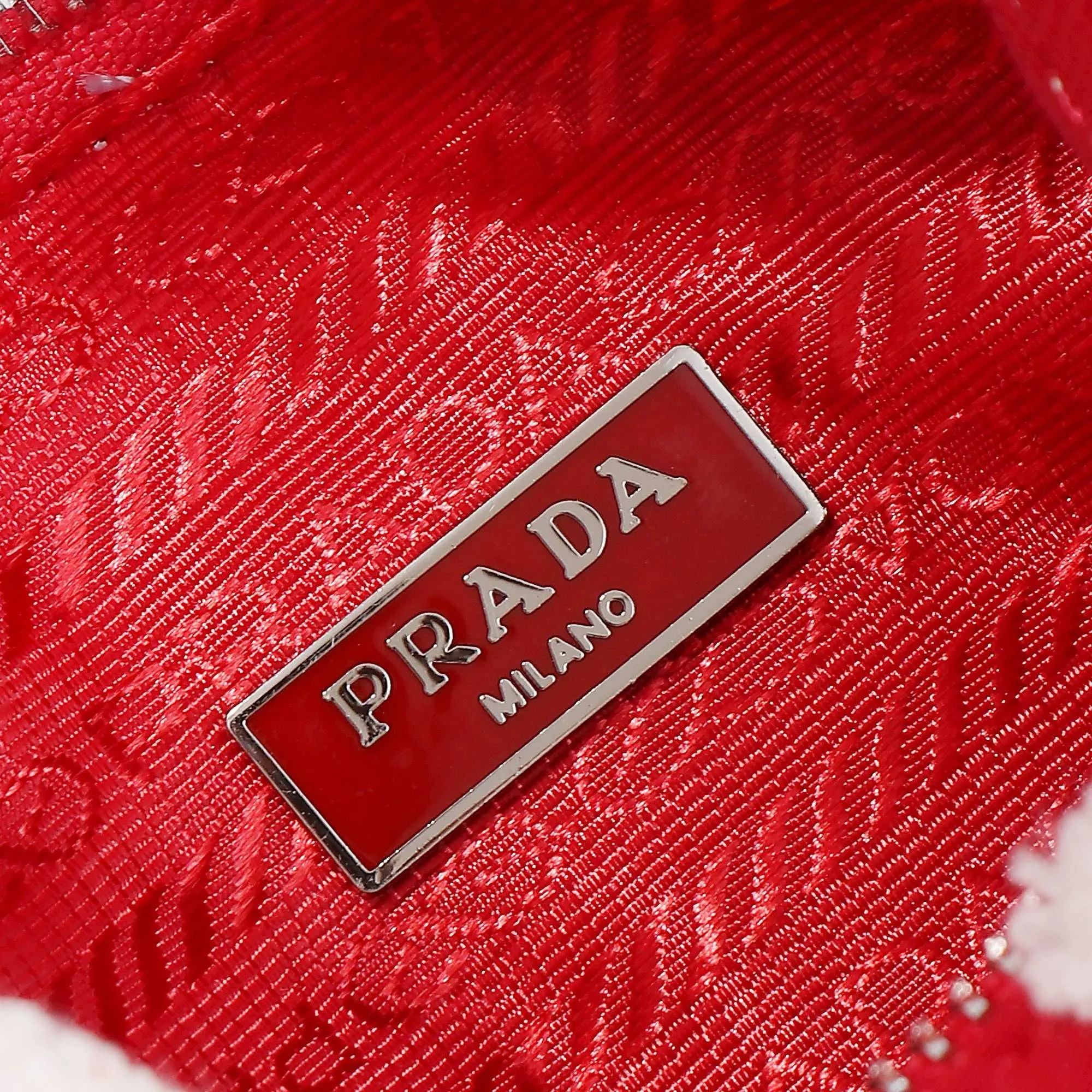 PD265 Prada Re-Edition Wool Mini-bag / 8.6x7x2.3inch