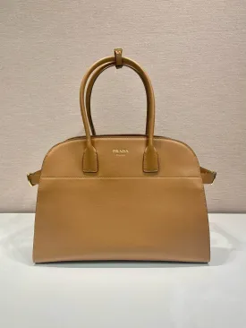 PD271 Large leather tote bag / HIGHEST QUALITY VERSION / 15.7x11.4x7.8inch