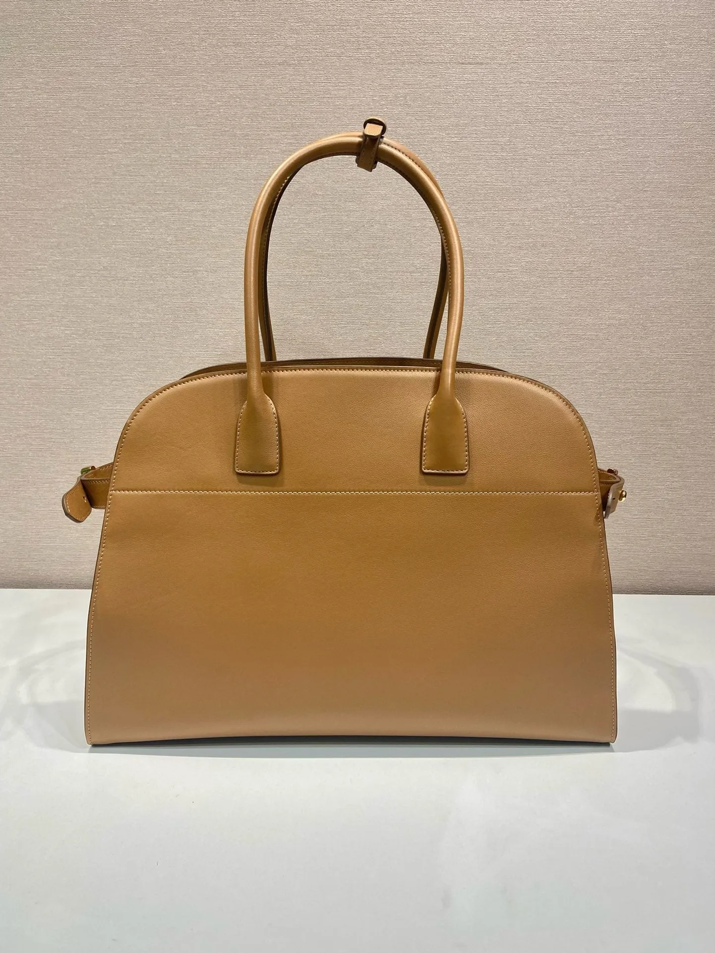 PD271 Large leather tote bag / HIGHEST QUALITY VERSION / 15.7x11.4x7.8inch