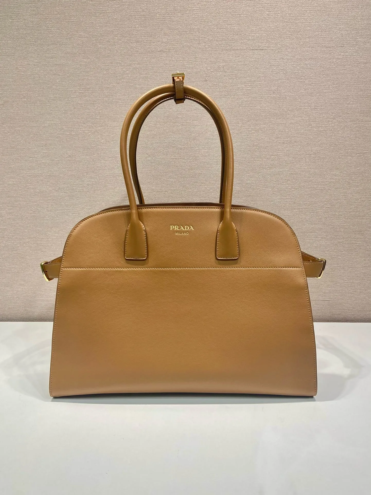 PD271 Large leather tote bag / HIGHEST QUALITY VERSION / 15.7x11.4x7.8inch