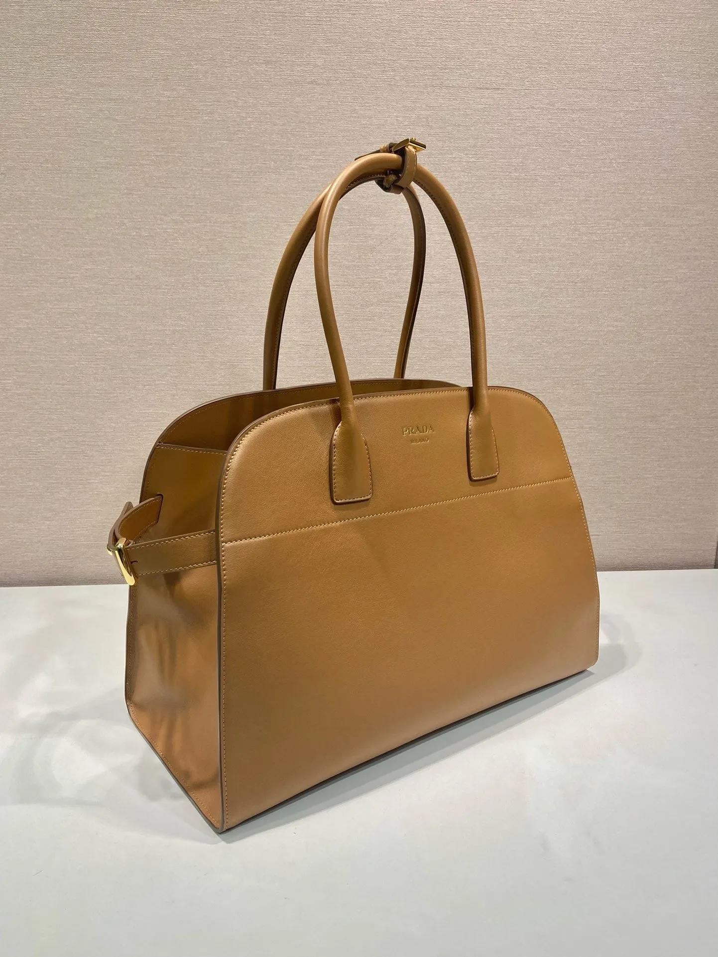 PD271 Large leather tote bag / HIGHEST QUALITY VERSION / 15.7x11.4x7.8inch