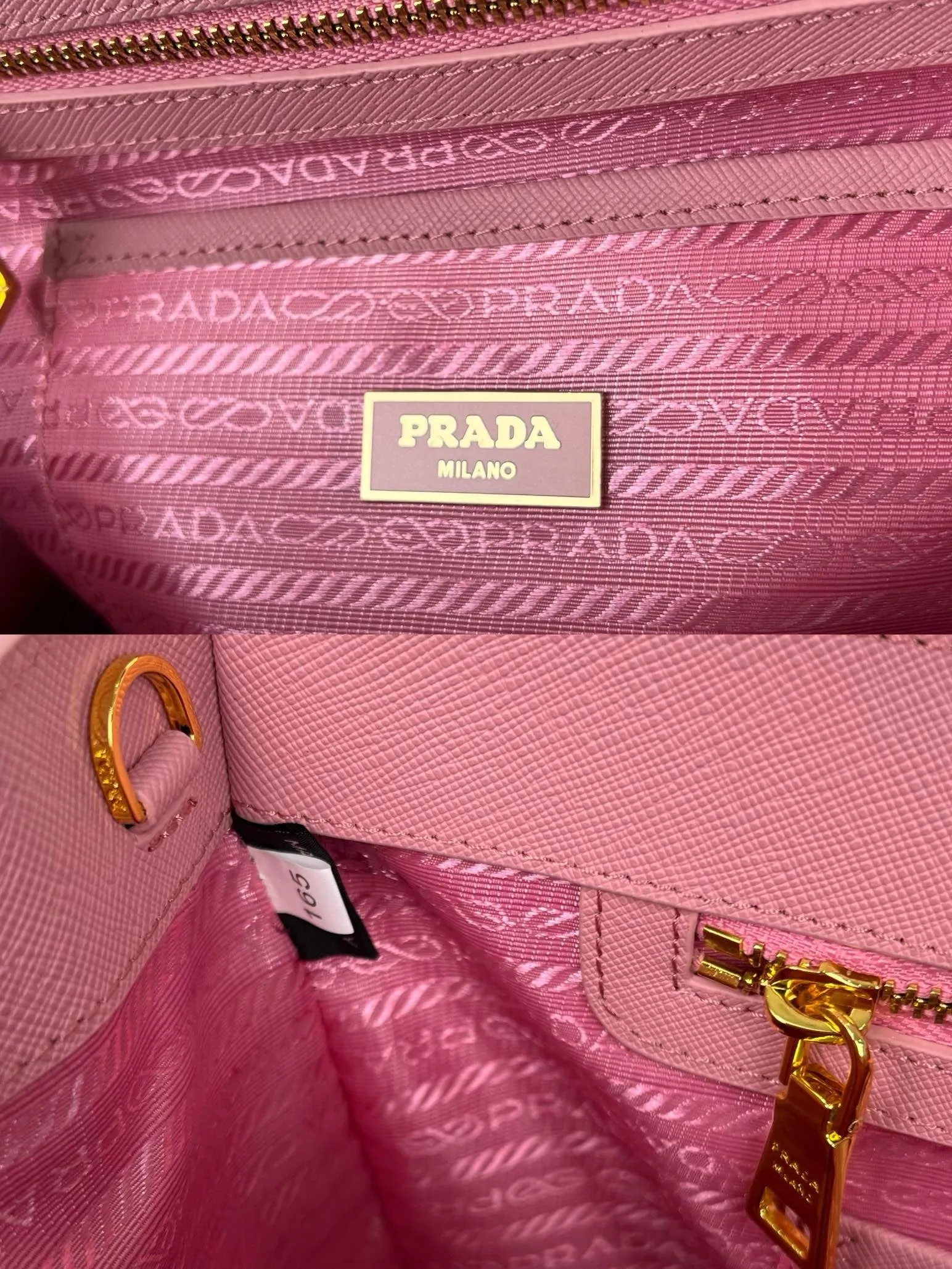 PD331 Large Prada Galleria Saffiano Leather Bag / HIGHEST QUALITY VERSION / 12.6x9.4x5.5inch
