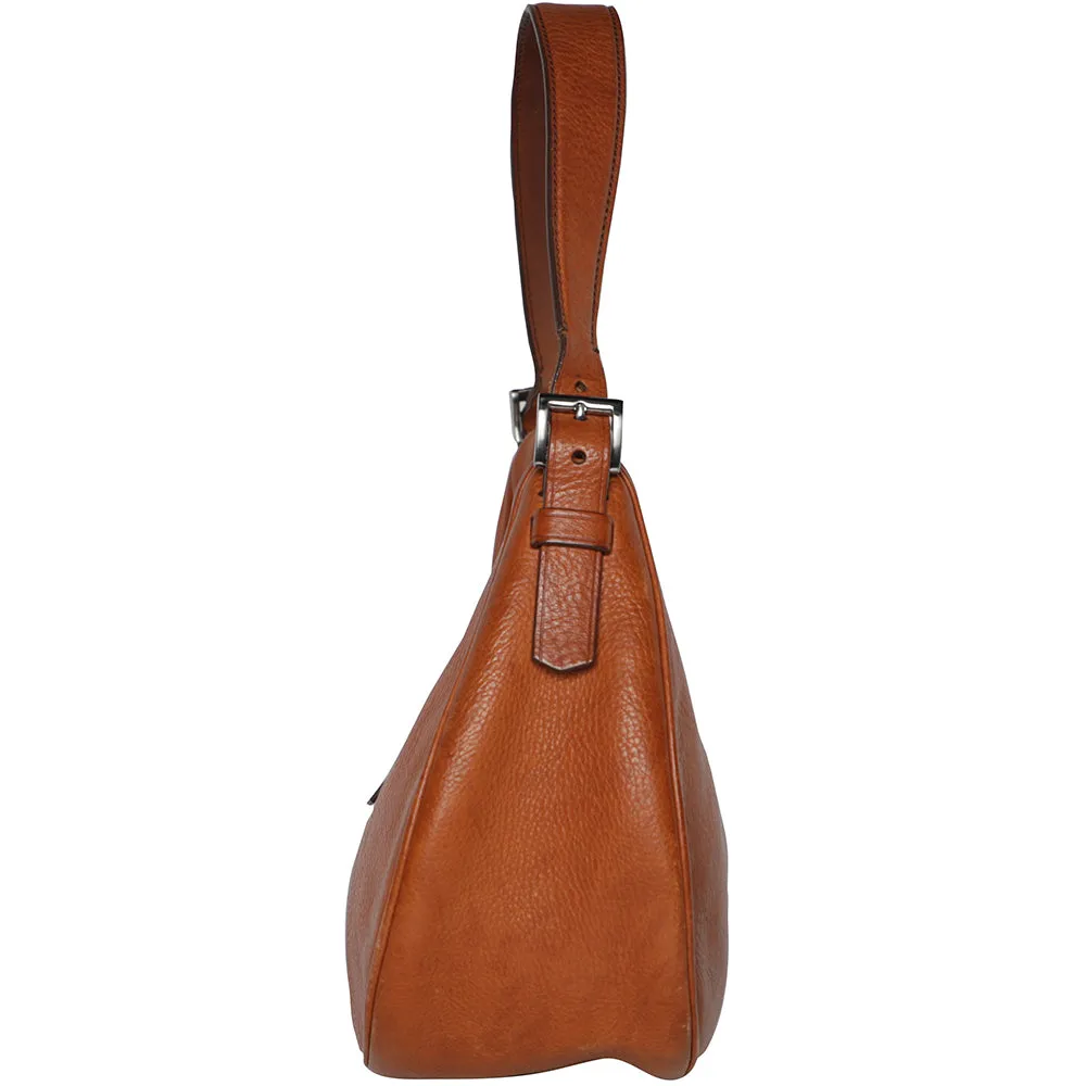 Prada Leather Shoulder Hobo Y2K Shoulder Bag