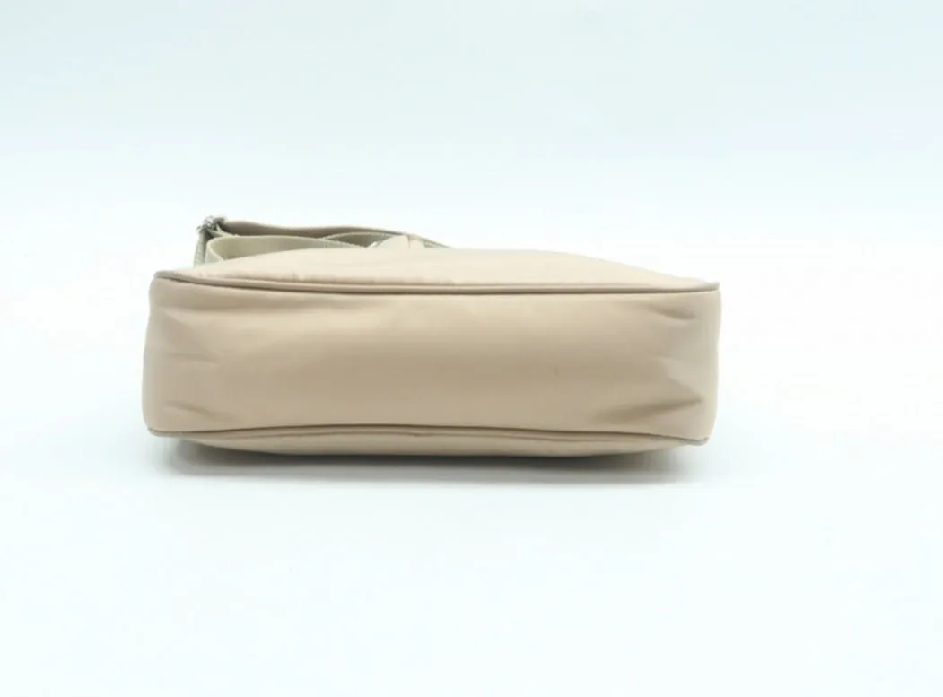 Prada Re-Edition Pink Leather Shoulder Bag