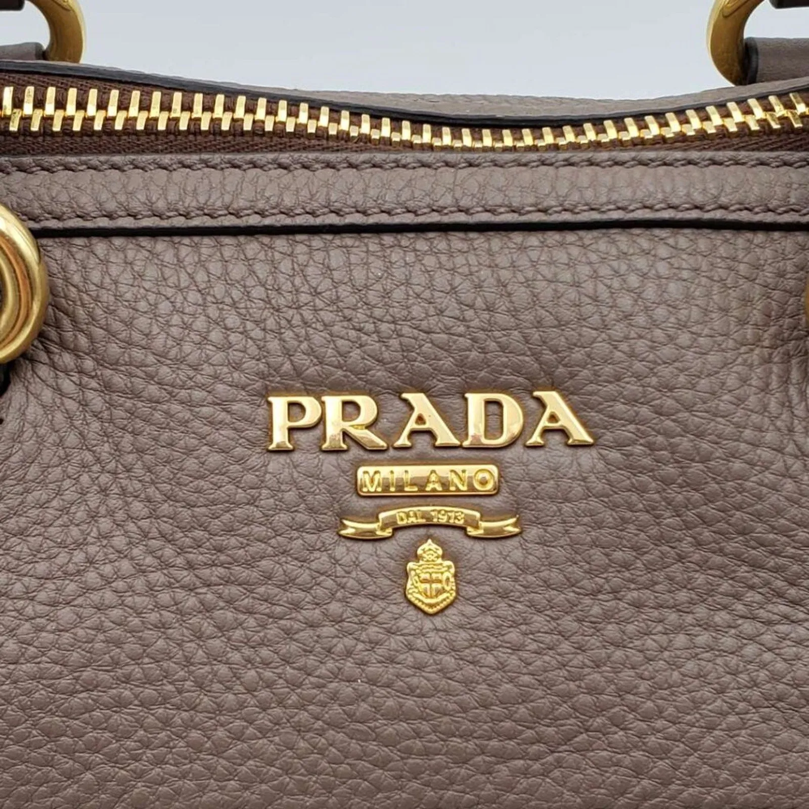Prada Vitello Daino Leather Shoulder Bag
