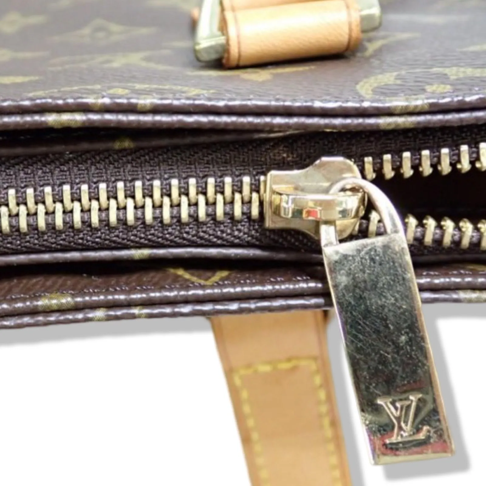 Pre-Owned Louis Vuitton Cabas Piano Monogram Coated Canvas Tote Bag - LV1952