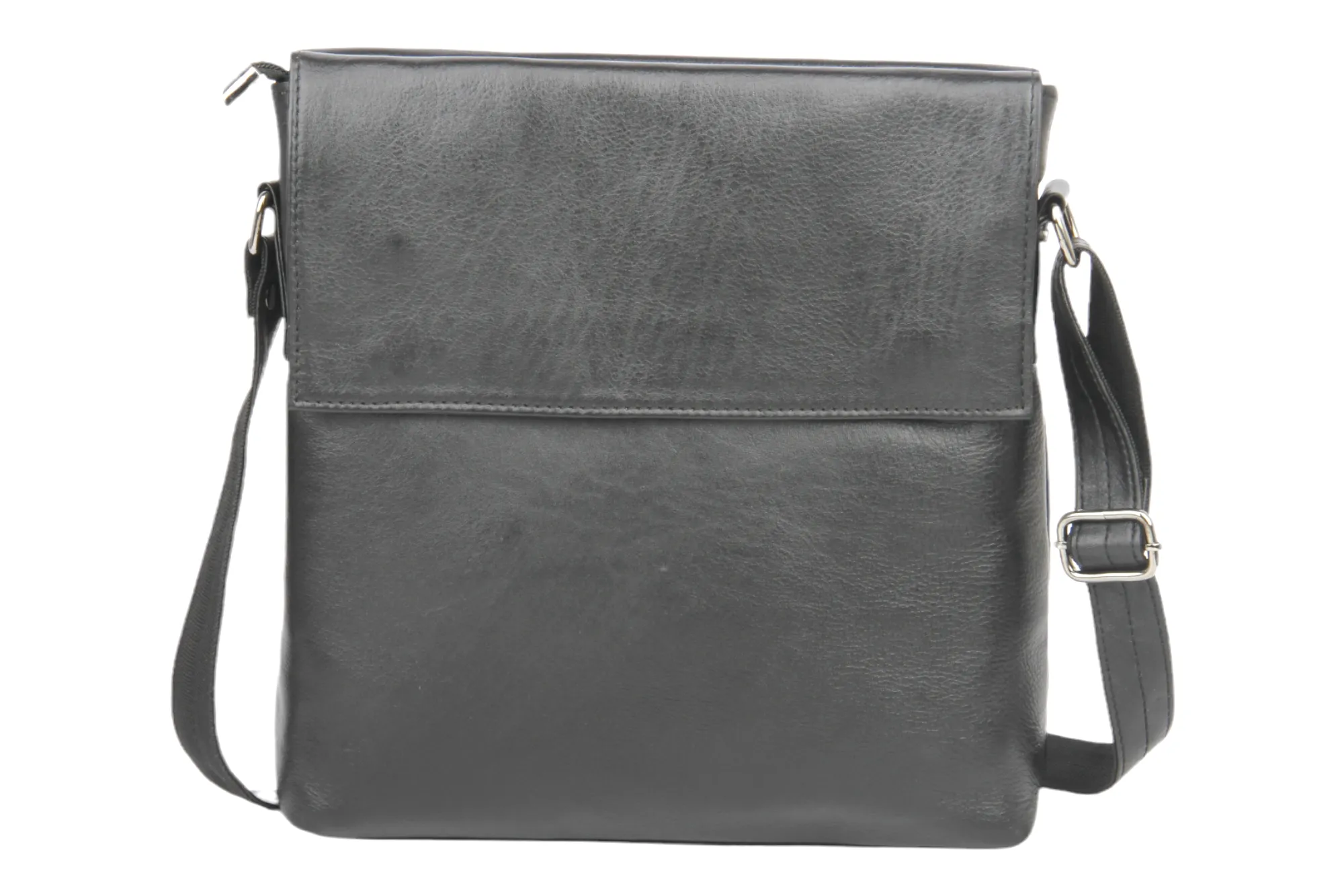 Premium Leather Messenger Bag 997427 (BLACK)