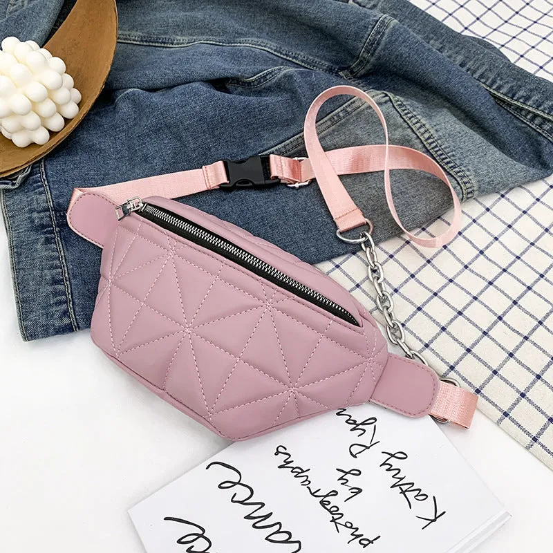 Quilted Fanny Pack Women Fanny Packs
