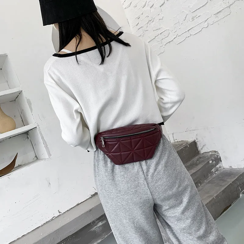 Quilted Fanny Pack Women Fanny Packs