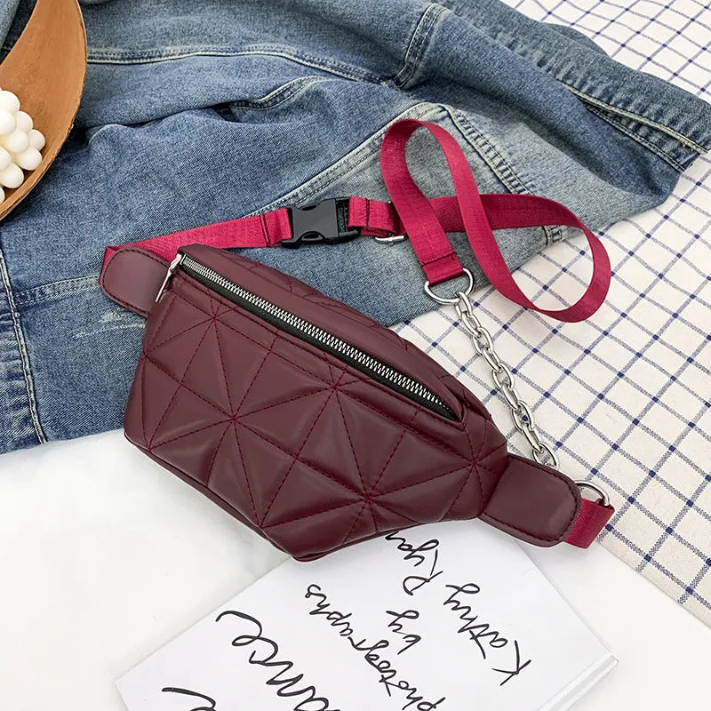 Quilted Fanny Pack Women Fanny Packs