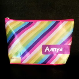 Rainbow Stripes Multipurpose Pouch