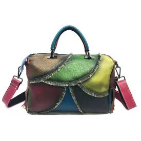 Retro Genuine Leather Handbag