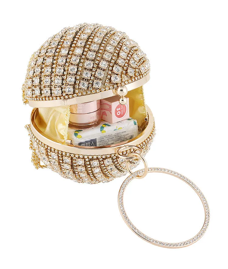 Rhinestone Tassel Evening Bag Ladies Banquet Handbag 1749