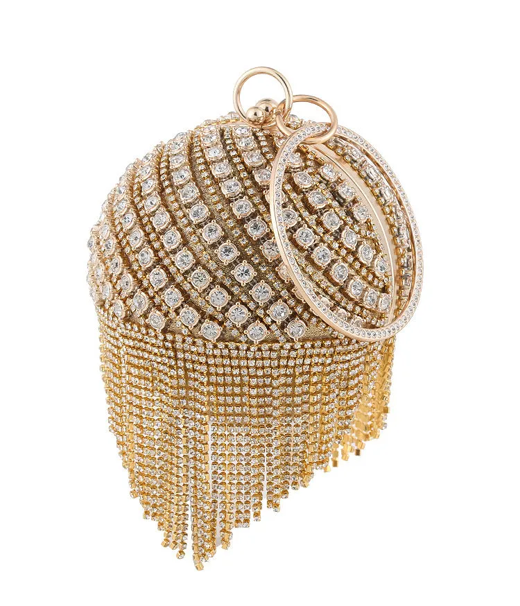 Rhinestone Tassel Evening Bag Ladies Banquet Handbag 1749