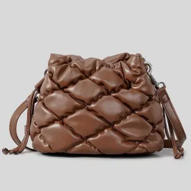 Rhombus Stitching Shoulder Bag